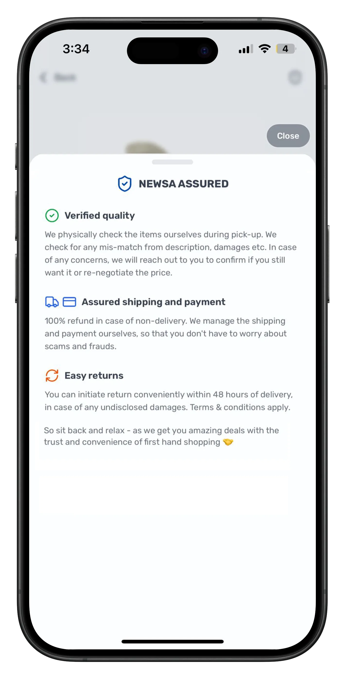 Assured quality verification
