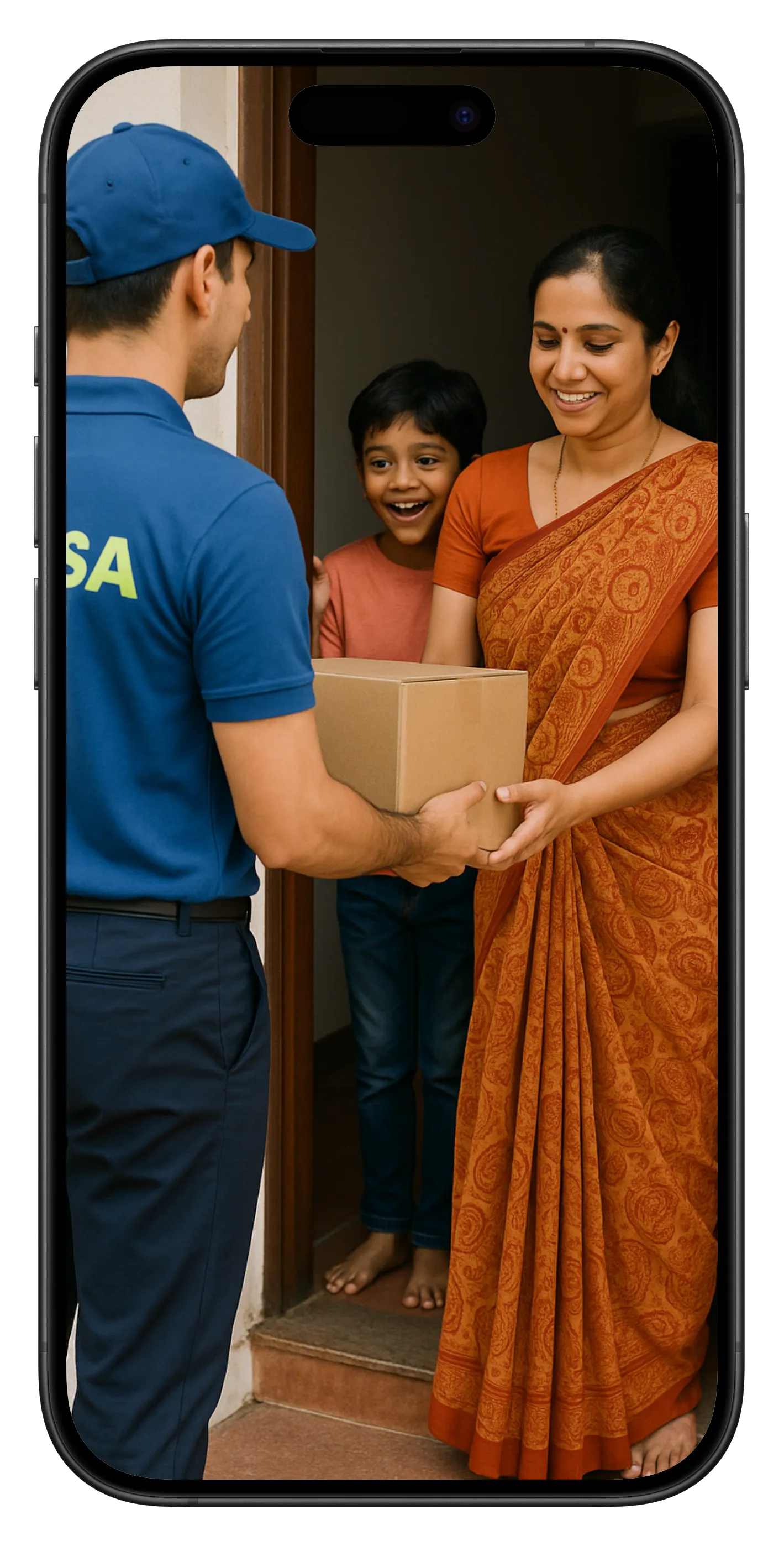 Step 3 - Get the product delivered at your doorstep