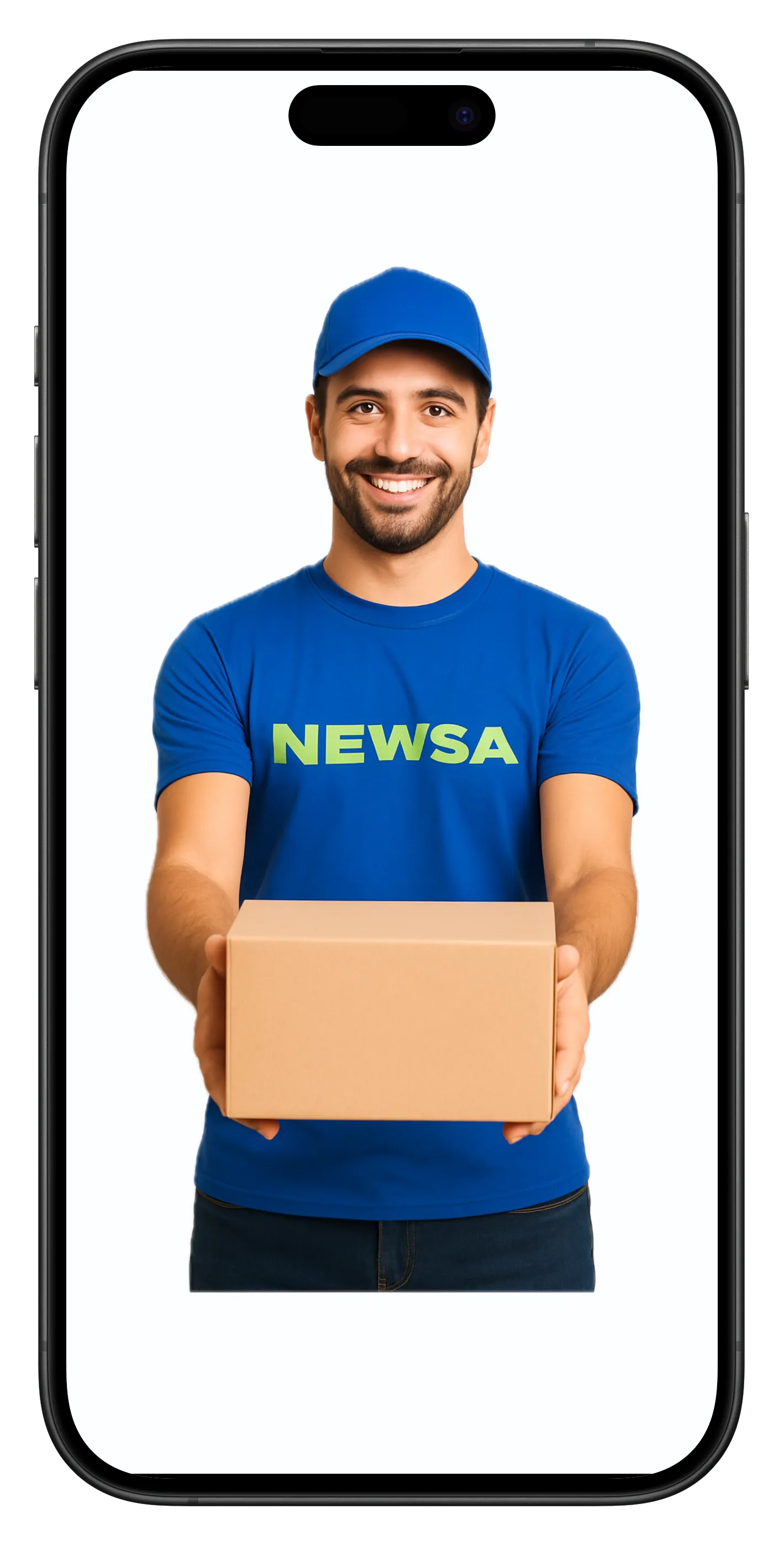 Step 3 - Handover item during pickup. And you are done!